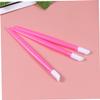 NIYANGLE 100Pcs Lightweight Pink Plastic Dead Skin Remover Sticks Ergonomic Cuticle for Professional Manicure and Nail Care view 3