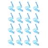 NIYANGLE Disposable Ear Piercer Tool Set 12pcs Sky-Blue Ear Piercing Kit for Convenient and Effortless for Home Use and Novices view 1