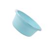 Homoyoyo 2pcs Medium Household Wash Basin Durable Plastic Foot Basin for Bathroom Kitchen Use Odorless for view 1