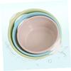 Homoyoyo 2pcs Medium Household Wash Basin Durable Plastic Foot Basin for Bathroom Kitchen Use Odorless for view 2