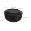 CHILDWEET Stainless Steel Shaving Soap Bowl Lid Men's Shaving Supplies Reusable Shave Bowl for Daily Use view 2