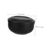 BUGUUYO Men's Shaving Soap Bowl Stainless Steel Shave Dish Lid Reusable Razor Stand for Daily Use and Grooming view 2