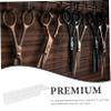 BESTonZON Wall Mounted Scissor Holder Durable Organizer for Hair Tools Pet Grooming Equipment and Shears Space Saving Design with Easy Installation for Hairdressers and Barbers view 3