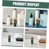 Beavorty 3pcs Wooden Handle Beard Brush Set Men Shaving Foam Applicator Soft Bristles Grooming Brush for Facials and Soaps view 3