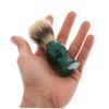 Beavorty 3pcs Wooden Handle Beard Brush Set Men Shaving Foam Applicator Soft Bristles Grooming Brush for Facials and Soaps view 4