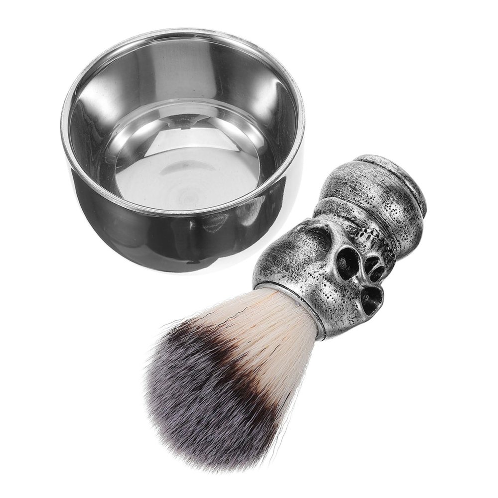 FOMIYES Barber Shop Shaving Set Shaving Kit Brush Bowl Manscape Kit Supplies Cup Beard Brush Men's Grooming