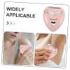 Didiseaon 1set Women Electric Trimmer Heart Shaped Hair Removal Device for Sensitive Skin Portable Wet Dry Shaver for Underarm and Legs for Travel view 3