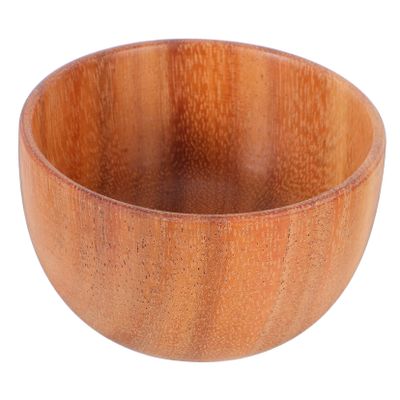 Hohopeti Wooden Shaving Soap Bowl for Men Portable Natural Wood Lather Bowl for Smooth Shaving Travel Friendly Foaming Container Easy to Clean Grooming Accessory