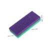 Ipetboom 3pcs Professional Pedicure Stone Double-Sided Exfoliating Foot Stone Hard Pumice Soft Pu Body Callus Scrubber Tool for Shower Use view 2
