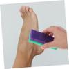 Ipetboom 3pcs Professional Pedicure Stone Double-Sided Exfoliating Foot Stone Hard Pumice Soft Pu Body Callus Scrubber Tool for Shower Use view 4