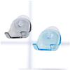 HOLIDYOYO 2pcs Suction Cup Shaver Holder Plastic Razor Rack Organizer for Bathroom Storage Stylish Blue and Grey Strong Slip Design for Shower and Countertop Use view 1