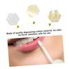 HONMEET 100Pcs Disposable Swabs Multi Functional Sticks for Lip and Moisturizing Unique Break for Versatile Use view 4