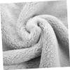 PartyKindom Fleece Hair Towel Wrap Super Absorbent Hair Turban for Women Quick Drying Hair Towel for Wet Hair for and Travel Lightweight Versatile Design Light view 2