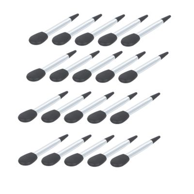 BIUDECO 20Pcs Silicone Eye Shadow Brush Set Short Lip Brush Applicator for Makeup Non-Stick Cosmetic Lipstick and Eyeshadow Tools for Women