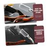 Outanaya Manual Straight Razor Wooden Handle Professional Stainless Steel Barber Razor for Men Replacement Blade Holder for Precision Shaving and Grooming view 2