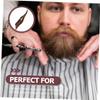 Outanaya Manual Straight Razor Wooden Handle Professional Stainless Steel Barber Razor for Men Replacement Blade Holder for Precision Shaving and Grooming view 3