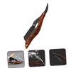 Outanaya Manual Straight Razor Wooden Handle Professional Stainless Steel Barber Razor for Men Replacement Blade Holder for Precision Shaving and Grooming view 4