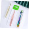 Beaupretty 2pcs Grafting Eyelashes Tweezers Set Professional Stainless Steel Curved Tip Eyelash Extension Tools for Women Lightweight and Easy to Use for Personal and Professional view 3