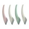 Healeved 4Pcs Crescent Moon Eyebrow Trimmer Makeup Tool for Women Portable Eyebrow Remover for Shaped Brows Lightweight and Easy to Use for Home and Travel view 1