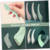 Healeved 4Pcs Crescent Moon Eyebrow Trimmer Makeup Tool for Women Portable Eyebrow Remover for Shaped Brows Lightweight and Easy to Use for Home and Travel view 3