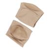 GALPADA 1 Pair Moisturizing Gel Heel Sleeves for Women Dryness Breathable Socks for Cracked Heels Relief for Daily Foot Care Reduction Skin Color view 1