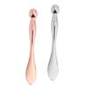 NIYANGLE 2Pcs Metal Eye Cream Applicator Spatula and Roller for Facial Skin Care Eye Massaging Tool for Reducing Puffiness and Dark Circles view 1