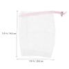 ADOCARN 8pcs Net Sponge Facial Cleansing Net Exfoliating Soap Cleaning Soap Pouch Bubble Mesh Pouch view 3