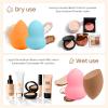 15 Pcs Multicolor Makeup Sponge Set - Latex-Free, Soft & Reusable Beauty Makeup Sponge for Wet/Dry Use Blending Powder Puff for Foundation & Concealer Washable Makeup Sponges view 3