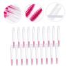 DECOMELODY Eyelash Brush Tubes Set 20Pcs Diamond Empty Mascara Containers for Lash Extensions Makeup Tool for Beauty Enthusiasts Easy to Clean and Reusable view 3