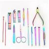 Beaupretty Stainless Steel Nail Clippers Set Manicure Pedicure Kit Scissors File for Men Women view 2