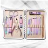 Beaupretty Stainless Steel Nail Clippers Set Manicure Pedicure Kit Scissors File for Men Women view 4