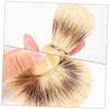 DINHEAROM Wooden Handle Shaving Brush Set 2pcs Beard Brush Boar Bristles for Men Salon Quality Shave Accessories for Wet Shaving and view 3