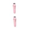 Beaupretty 2pcs USB Rechargeable Female Shaver Painless Body Hair Removal Machine Eyebrow Shaping Nose Hair Trimmer Portable Travel Friendly Grooming Tool view 1