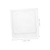 TOGEVAL 40pcs Transparent DIY Blush Highlighter Packaging Durable Empty Makeup Pans Refillable Eyeshadow Palette for Custom Cosmetics for DIY Enthusiasts view 2
