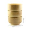 DINHEAROM Men's Durable Shaving Soap Bowl Cup Large Deep Design for Wet Shaving Compact Practical Tool for Comfort and Safety for Dad and Men view 2