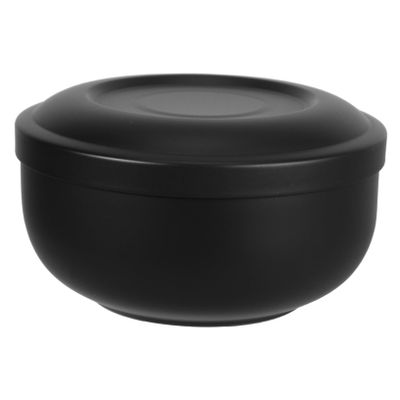 Cabilock Men's Stainless Steel Shaving Bowl with Lid Metal Soap Dish for Wet Shaving Includes Brush Stand for Daily Grooming and Travel Use for Bathroom Decor