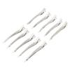10 Pieces Duck Bill Hair Clips Premium Metal for Styling Cutting Drying 3.5 Inch view 3