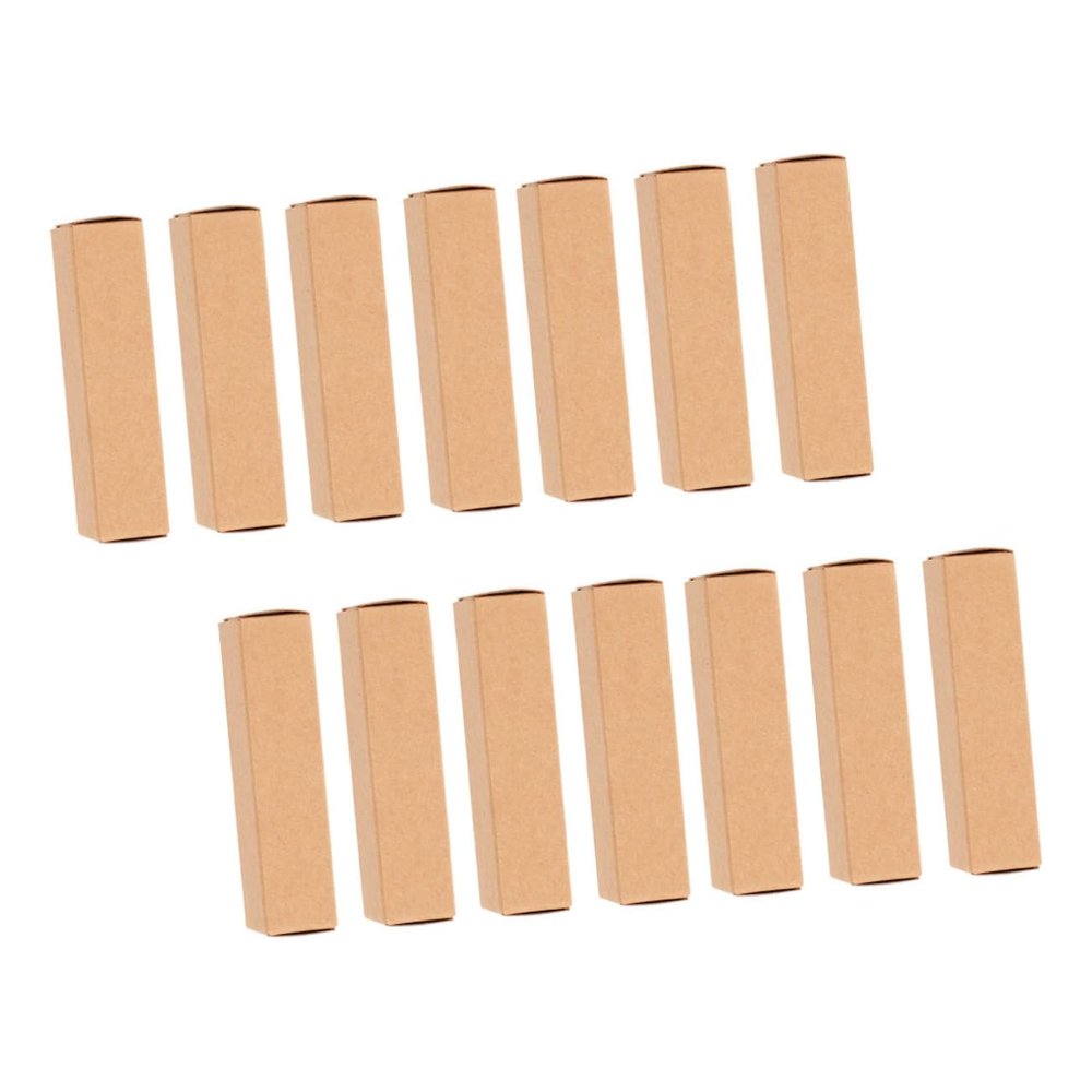 Vaguelly 50pcs Diy Lip Gloss Supplies Matte Texture Lip Balm Boxes Small Candy Boxes Cookie Safe Handling