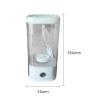 Electric Makeup Brush Clean Machine Automatic Portable Washer for All Size Brushes Clear White view 2
