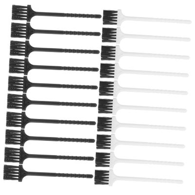 Didiseaon 20pcs Professional Shaving Brush Electric Razor Cleaning Brush Fine Bristles Long Handle Mini for Men Multifunctional Personal Grooming Accessory