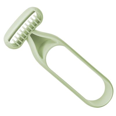 PartyKindom Portable Hair Remover Tool for Women Body Hair Trimmer for Legs and Underarms Safe Material Smooth Shaving with Minimal Skin Irritation Matcha Green