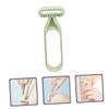 PartyKindom Portable Hair Remover Tool for Women Body Hair Trimmer for Legs and Underarms Safe Material Smooth Shaving with Minimal Skin Irritation Matcha Green view 3