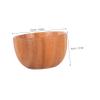Cabilock Wooden Shaving Bowl for Men Natural Wood Lather Mug for Smooth Shaving Reusable Beard Foaming Container for Bathroom Travel Easy to Maintain view 2