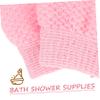 Beavorty Double-Sided Exfoliating Shower Gloves 3 Pairs Heavy Duty Nylon Scrubbing Mitts for Deep Cleansing Body Scrubber for Men and Women for Spa and Home Use view 3