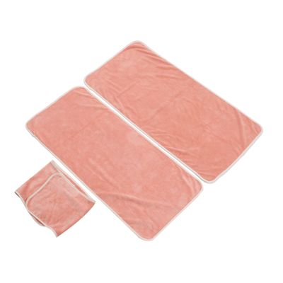 CTIRCHIU 1 Set Premium Microfiber Hair Towel Stylish Spa Towels for Beauty Salon Home Use Includes Hair Wrap Pillowcase Super Absorbent Quick Dry Lightweight Soft Vibrant