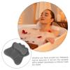 FOMIYES Luxurious Spa Pillow for Bath Suction Cup Bathtub Pillow Shoulder Support Comfortable for Women Men Bath Accessory view 3