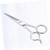 Happyyami Stainless Steel Beard Scissors for Precise Grooming Durable Hairdressing Tool for Men Women Eyebrow and Beard Care Accessory Silver view 4