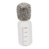 NinthAvenue Basics Refillable Glass Roller Ball Bottles for Essential Oils Clear Portable Vials with Rhinestone Scale for Travel Business and Hydration Needs view 1