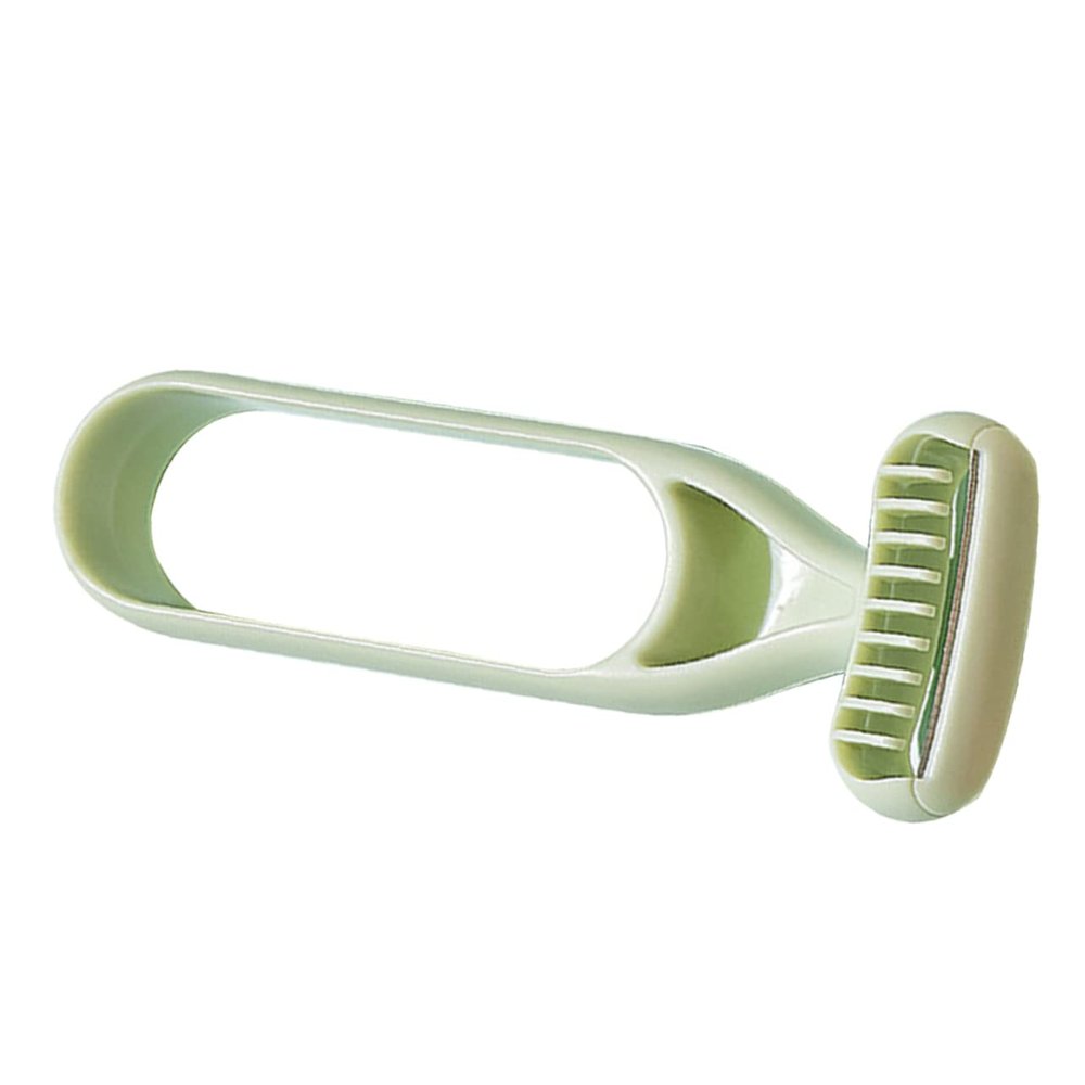 PACKOVE Portable Armpit Hair Trimmer for Women Body Hair Remover Tool Gentle Exfoliating Shaver for Legs and Underarms Smooth Shaving Experience Shower Matcha
