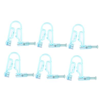VALICLUD Disposable Ear Piercing Tool Set 6pcs Manual Hypoallergenic Ear Hole Piercers Suitable for Teens and Adults for Home Use